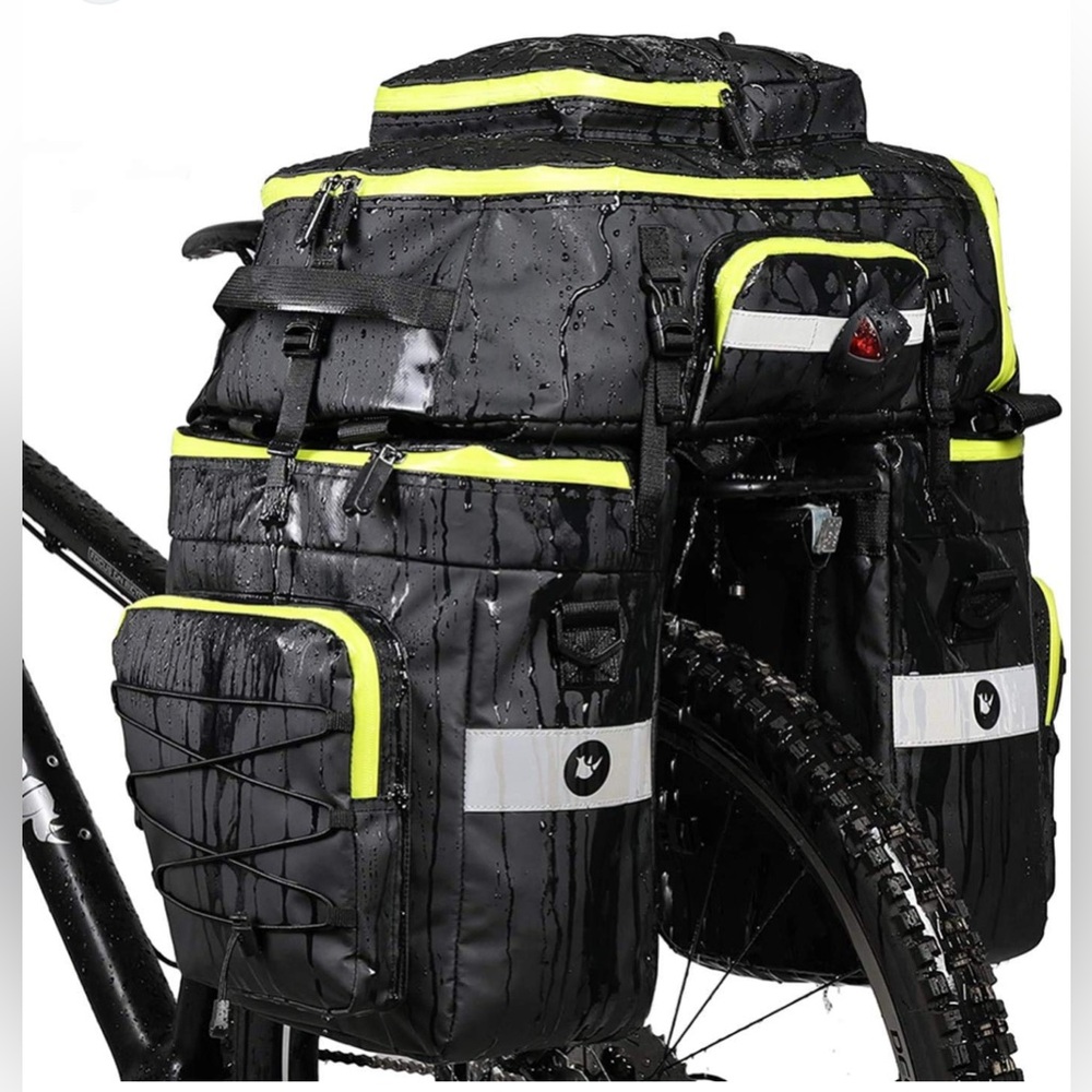 New HUNTVP 3 in 1 Multifuctional Bicycle Expedition Touring Cam Pannier Bag